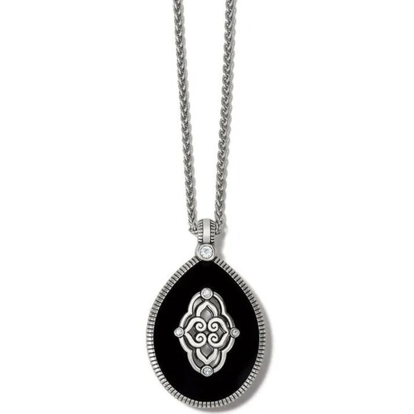 Brighton Intrigue Soiree Reversible Necklace Style JM7341  $88 NWT - Picture 1 of 5
